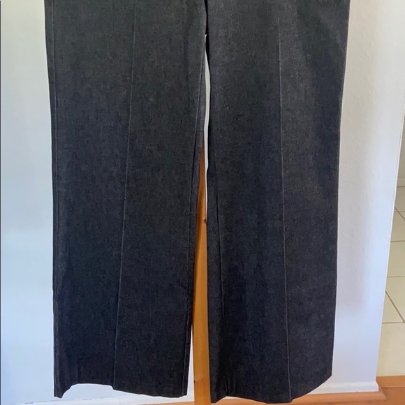 Wardrobe Wide Leg Black Denim Trouser Pant - Picture 6 of 7